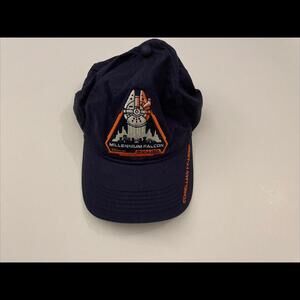 Star Wars Millennium Falcon Hat Galaxy's Edge Black Spire Outpost Baseball Cap